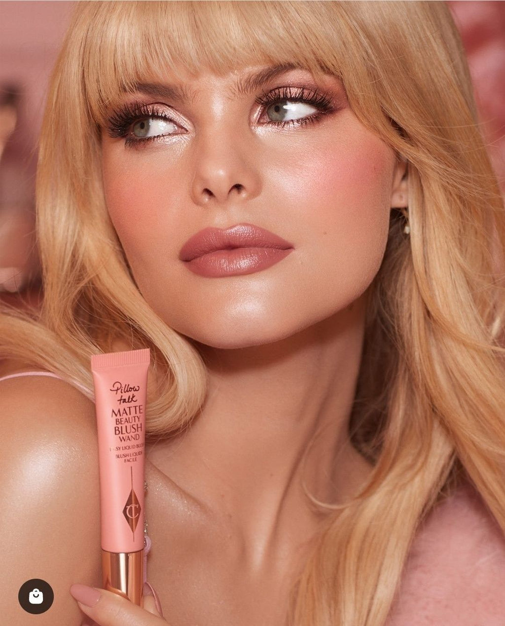 Charlotte Tilbury- Rubor líquido Pillow Talk
