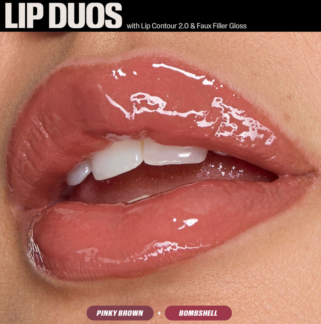 HUDA BEAUTY – Dúo Labial Brillo Explosivo