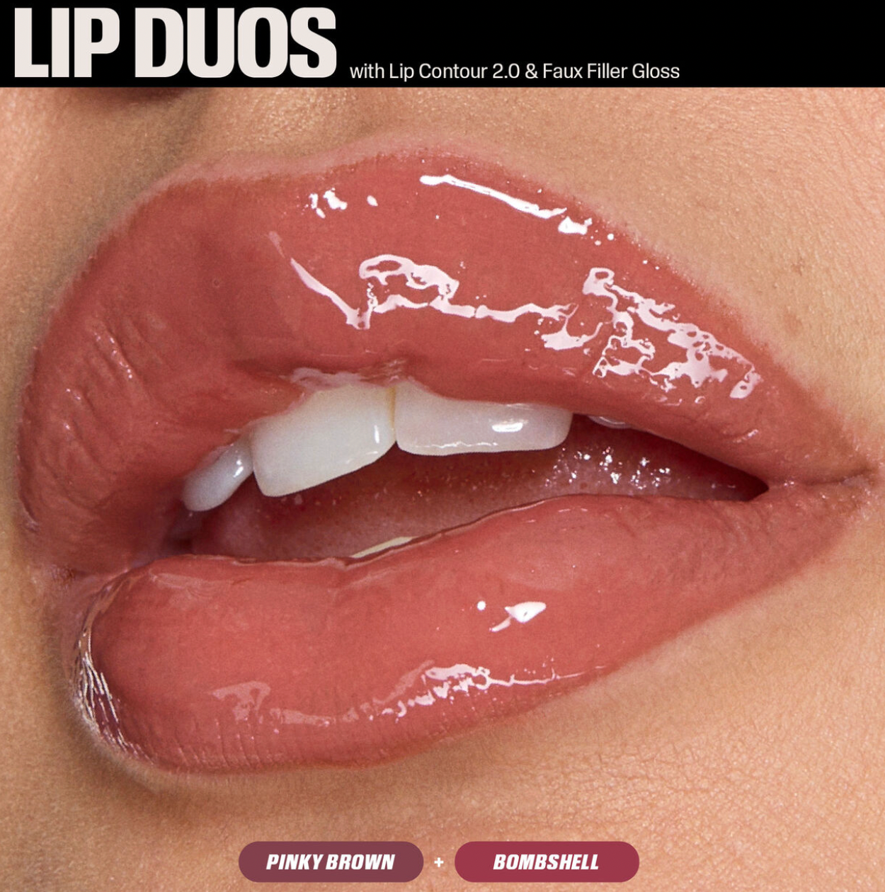 HUDA BEAUTY – Dúo Labial Brillo Explosivo