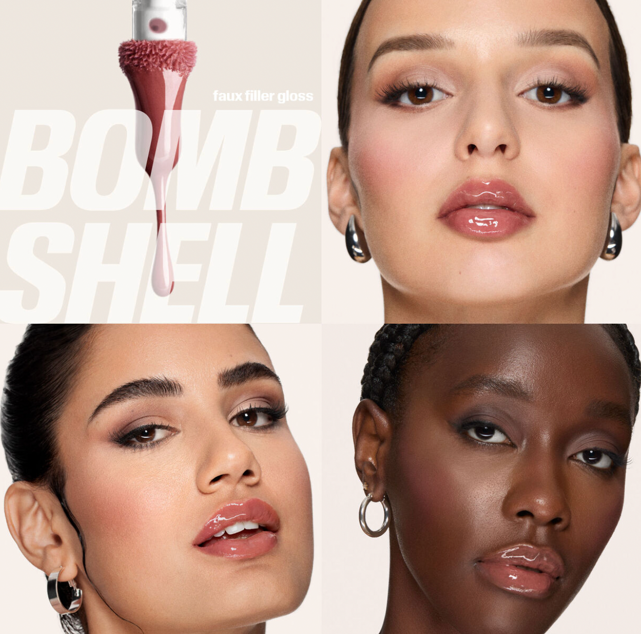 HUDA BEAUTY – Dúo Labial Brillo Explosivo