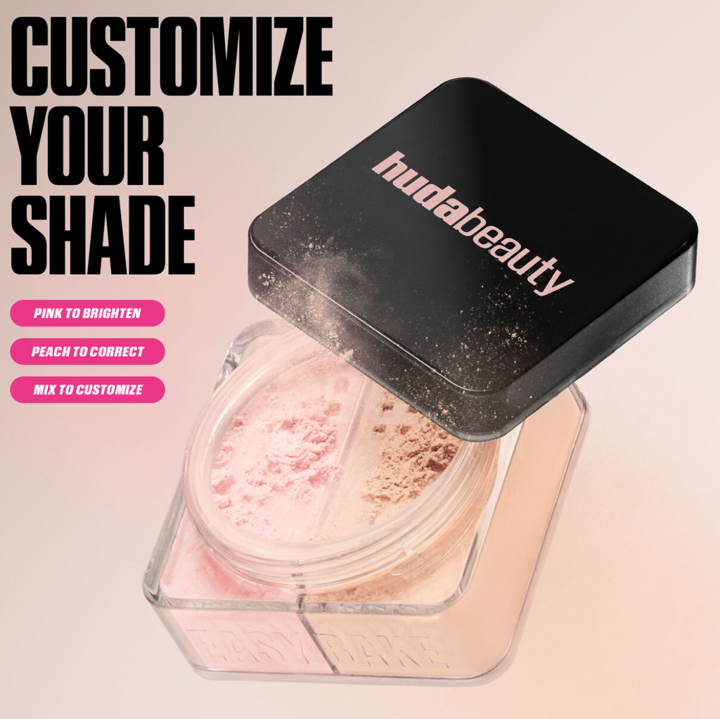 HUDA BEAUTY – Polvo Suelto Dúo Easy Bake