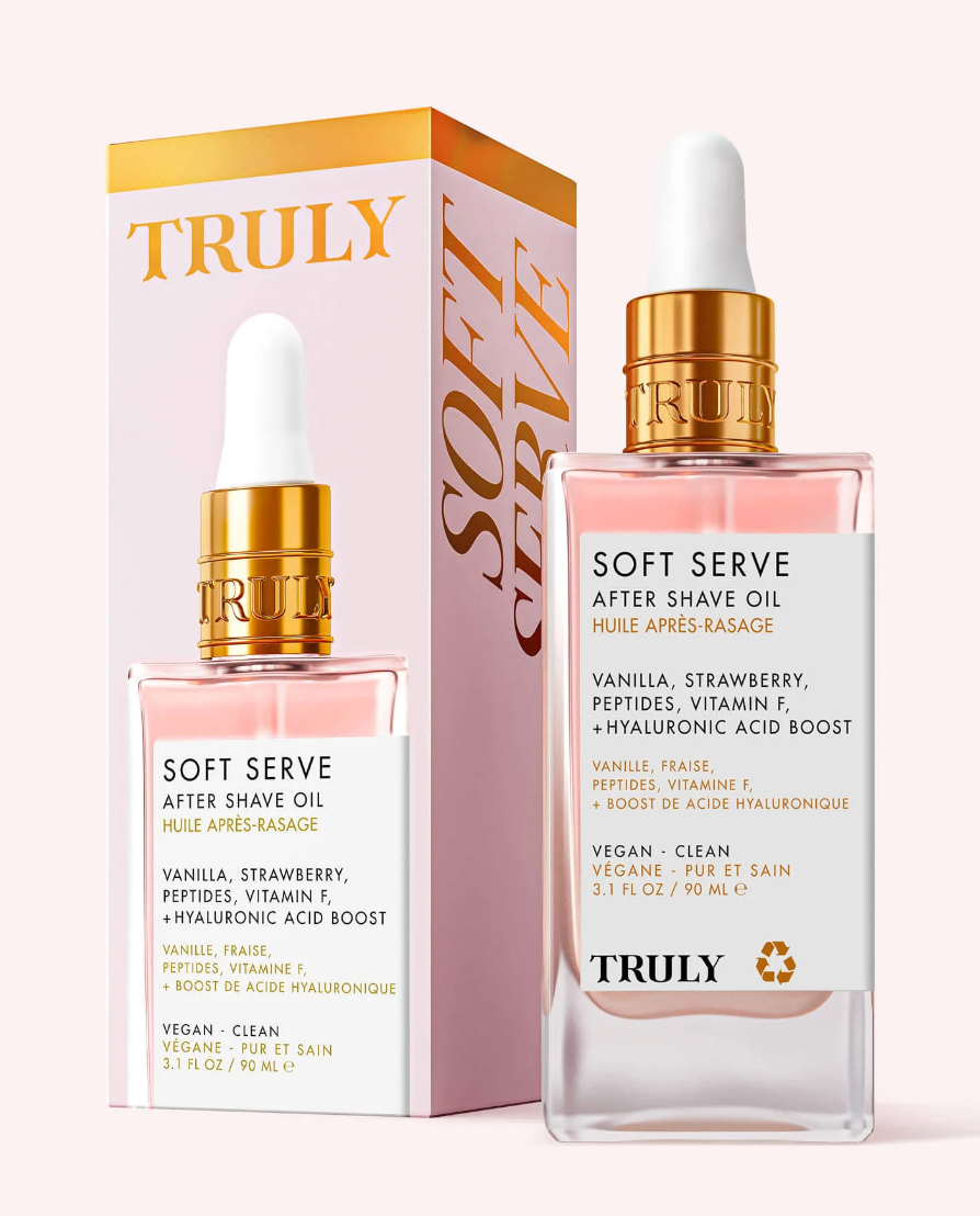 TRULY – Aceite Tratante para Después del Afeitado “Soft Serve”