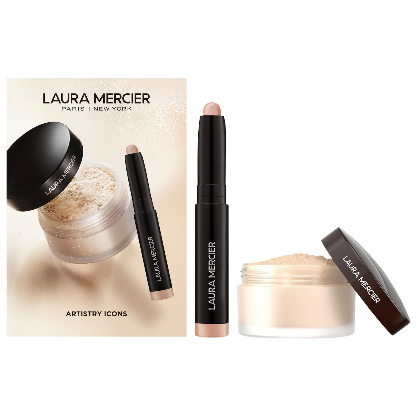 Laura Mercier- Set polvos e iluminador